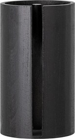 Черна дървена стойка за кухненска хартия ø 14,5 cm Celian – Bloomingville