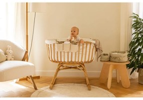 Светлозелени текстилни детски кутии за съхранение в комплект от 2 бр. ø 30x20 cm Bambie Olive – Lorena Canals