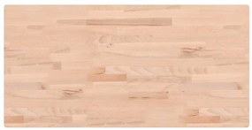 3188886 vidaXL Плот за маса 100x50x4 см правоъгълен масивен бук