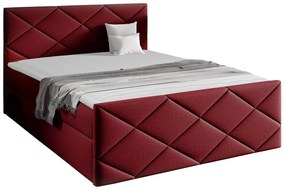 Тапицирано легло Herkules-Kokkino-180 x 200