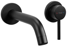 REA-B5332 - Смесител за умивалник за вграждане OWEN, черен