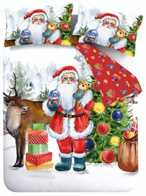 Двойно спално бельо 200x200 cm Retro Santa – Catherine Lansfield