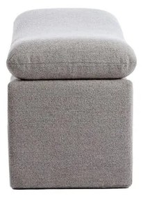 Светлосива табуретка Dasha – Light &amp; Living