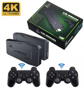 Винтидж гейминг платформа с 2 безкабелни джойстика MD Games 2024