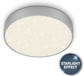 Briloner 7073-414 -LED Плафониера STAR SKY LED/16W/230V Ø 21 см сребрист