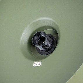 Зелено висящо осветително тяло ø 35 cm Vito – Sollux