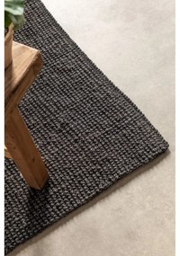 Черна пътека от юта 80x200 cm Bouclé - Hanse Home
