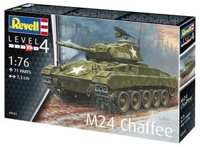 Сглобяем модел, Revell, Американски унищожител на танкове, M24 Chaffee, 71 части