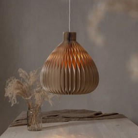 Светлокафяв абажур ø 38 cm Honeycomb - Star Trading