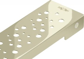 Mexen Flat M12 декоративна решетка за линеен сифон 70 см, златна - 1521070