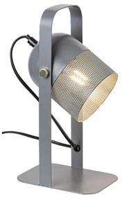 Rabalux 5254 - Настолна лампа RONNIE 1xE14/25W/230V сива