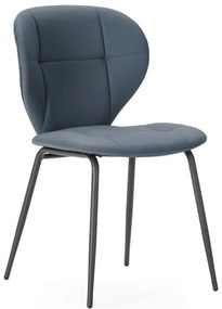 Тъмносиви трапезни столове в комплект от 2 бр. Maura – Marckeric