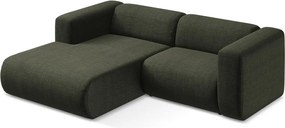 Зелен ъглов диван (ляв ъгъл) Ekahi – Makamii