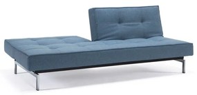 Светлосин разтегателен диван с метална основа Mixed Dance Light Blue Splitback - Innovation