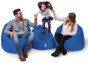 Градински пуф Iyzi 100 Cushion Pouf, цвят Син