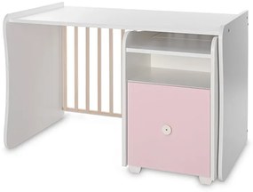 LORELLI Classic Трансформиращо се легло-люлка 70/160 см. ТРЕНД ПЛЮС БЯЛО/ ORCHID PINK