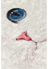 Кремав килим за баня 40x60 cm Blue Eyes – Foutastic