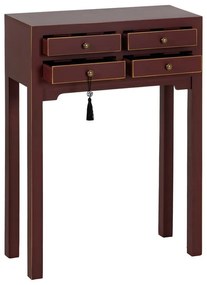 Кафява конзолна маса 26x63 cm Diana – Ixia