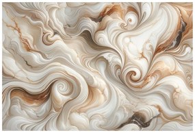 Тапет – Кафяви абстрактни вълни