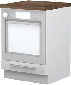 Подов шкаф за фурна Raval R-60-R-White - White glossy