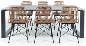 Комплект градински мебели с маса Strong и столове Gabriela Strong &amp; Gabriela - Bonami Selection