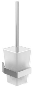 Villeroy & Boch TVA15201700061 - Стенна четка за WC ELEMENTS стъкло/полирано хром