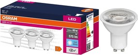 Комплект от 3 LED рефлекторни крушки PAR16 GU10/6,9W/230V 4000K 60° - Osram