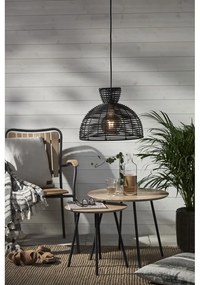 Черен външен абажур за таванно осветление, ø 37,5 cm Runde - Star Trading