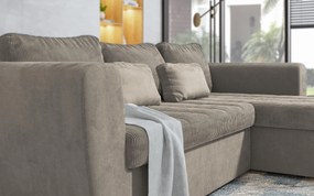 Разтегателен ъглов диван Лас Вегас S Премиум