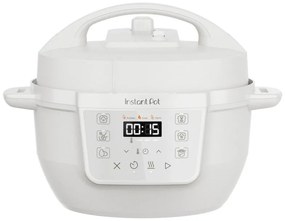 Мултикукър Instant Pot Classic Mini 140800801, 800W, 3.8 л, 7 програми, Favorite бутони, LCD дисплей, Неръждаема стомана, Бял