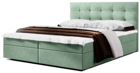 Тапицирано легло LAKE 2 + решетка + матрак + Топер, 160x200, cosmic16