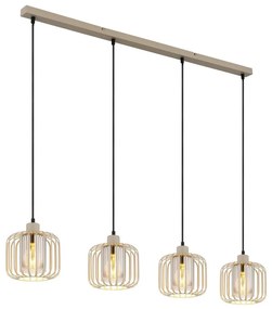 Globo 15758-4H - Полилей с кабел ALFRED 4xE27/40W/230V