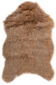 Кафява изкуствена кожа Лисица, 50 x 80 cm - Tiseco Home Studio