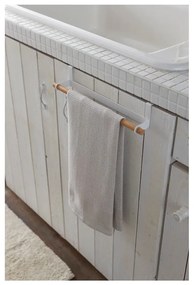 Бяла висяща поставка за кърпи Tosca - YAMAZAKI