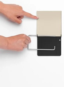Държач за тоалетна хартия Brabantia ReNew 1006265, Устойчива на корозия, Бежов