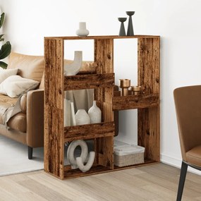 3309553 vidaXL Разделител за стая, старо дърво, 100x33x115 см, инженерно дърво