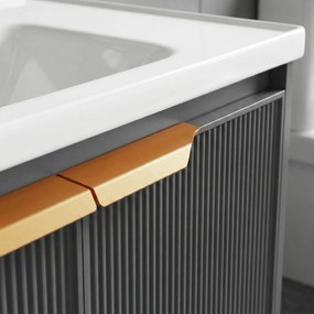 Комплект мебели за баня с мивка Mario 60cm Grey