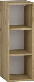 Горен шкаф отворен Vento G25/72 25см Дъб крафт