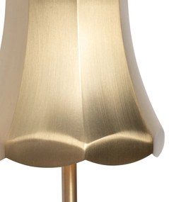 Ретро настолна лампа злато акумулаторна IP44 - Granny