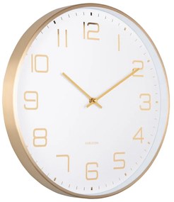 Стенен часовник ø 40 cm Elegance Glow – Karlsson