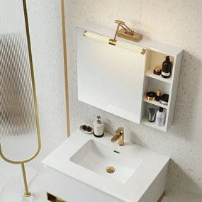 LED аплик за баня APP1899-1W 40cm BRUSH GOLD