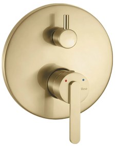 Душ система за вграждане Rea Ontario Brush Gold + BOX