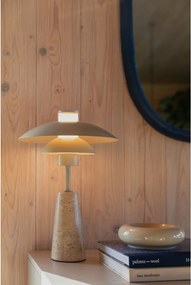 Бежова LED затъмняваща се настолна лампа (височина 37 cm) Cole – Zuiver