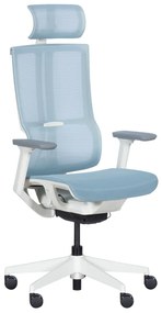 Ергономичен стол Carmen 7574 - светлосин