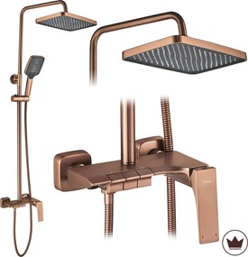 Комплект за душ PREMIUM REA JOE Brush Copper