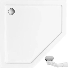 Корито за душ кабина Rea Diamond White 90x90