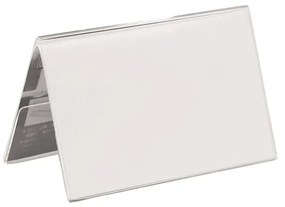 KEJEA Информационна поставка за бюро, хоризонтална, 90 х 55 mm, прозрачна