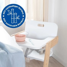 Бял стол за хранене Nature UP – Roba