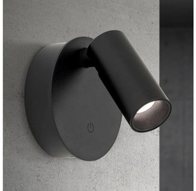 Orion - LED димируема акумулаторна лампа LUXY LED/1W/5V 2200 mAh 2700/3000/4000K черна