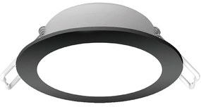 Brilagi - LED вградено таванно осветително тяло за баня LED/24W/230V 3000K черно IP65